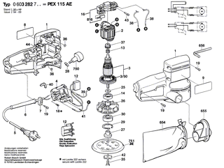 BOSCH Elektr Leitung L=233 MM WEISS | Ersatzteile f�r GST 60 PB, GST 85 PBAE - 1614431010