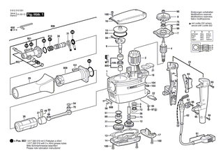 BOSCH Netzanschlussleitung 5m 4 x 1,0mm | Ersatzteile f�r HBH 12/50, Hf-Abbauhammer - 1614462078