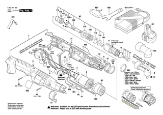 BOSCH Sprengring �36,6x�1,5 | Ersatzteile f�r ANGLE EXACT 15, ANGLE EXACT 8 - 1614601016