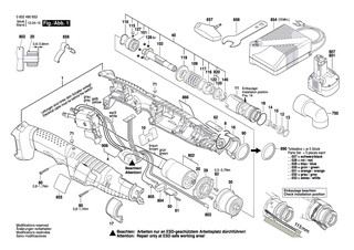 BOSCH Sprengring �36,6x�1,5 | Ersatzteile f�r ANGLE EXACT 15, ANGLE EXACT 8 - 1614601016