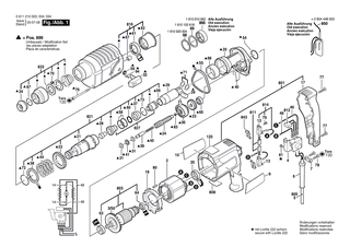 BOSCH Druckfeder | Ersatzteile f�r PBH 20-RLE, PBH 20-RF - 1614633001