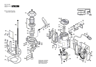 BOSCH Spiralfeder | Ersatzteile f�r GOF 1600, GOF 1700 E - 1614652001