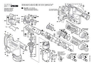 BOSCH Spiralfeder | Ersatzteile f�r GBH 3-28 E, GBH 3-28 FE - 1614652003