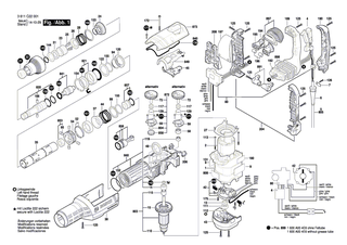 BOSCH Geh�user�ckteil | Ersatzteile f�r GBH 8-45 DV, GSH 7 VC - 1615102162