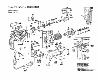 BOSCH Sechskantmutter DIN 934-M6-8-A | Ersatzteile für CSB 550 RET | 2915011007