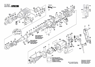 BOSCH Gehäusedeckel | Ersatzteile für GBH 2-24 DS, GBH 2 SE - 1615132089