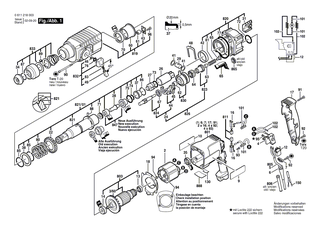BOSCH Gehäusedeckel | Ersatzteile für GBH 2-24 DS, GBH 2 SE - 1615132089