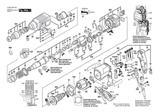 BOSCH Schutzgitter | Ersatzteile f�r PBH 240 RE, PBH 220 RE - 1615510003