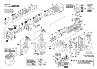 BOSCH Aufnahmeflansch | Ersatzteile f�r GSH 11 E - 1615700034