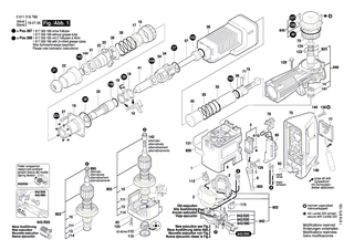 BOSCH Hammerrohr | Ersatzteile f�r GSH 11 E - 1615806108