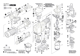 BOSCH F�hrungsrohr | Ersatzteile f�r GSH 27 VC - 1615806233