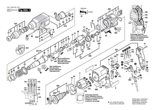 BOSCH Rasth�lse SDS-PLUS | Ersatzteile f�r PBH 220 RE, GBH 2-24 DS - 1616490060