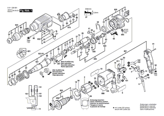 BOSCH Rasth�lse SDS-PLUS | Ersatzteile f�r PBH 220 RE, GBH 2-24 DS - 1616490060