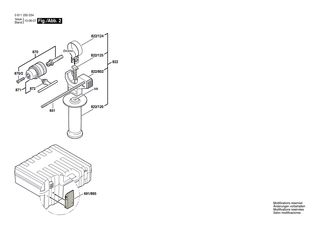 BOSCH Bohrfutterschaft 1/2 SDS-PLUS | Ersatzteile f�r PBH 20-RLE, PBH 20 RE - 1617000154