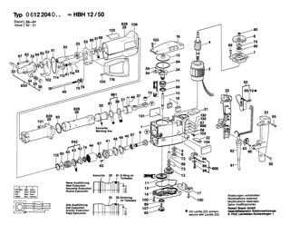 BOSCH Verschleissteilsatz | Ersatzteile f�r HBH 12/50 -...