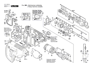 BOSCH Schutzh�lse SDS-PLUS | Ersatzteile f�r GBH 24 VRE, GBH 24 V - 1617000303