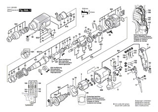 BOSCH Getriebegeh�use | Ersatzteile f�r GBH 2 S, GBH 2 SE - 1617000385
