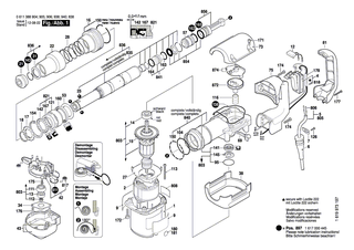 BOSCH Schlagbolzen | Ersatzteile f�r GSH 5 E, GSH 388 - 1617000452