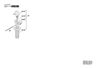 BOSCH Klemmhalter | Ersatzteile f�r GBH 2-26 E, GBH 2-26 RE - 1617000475