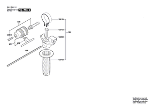 BOSCH Klemmhalter | Ersatzteile f�r GBH 2-26 E, GBH 2-26 RE - 1617000475