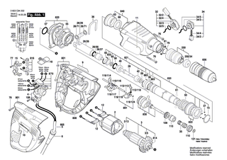 BOSCH Getriebegeh�use | Ersatzteile f�r PBH 3000-2 FRE - 1617000603