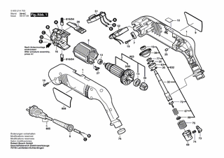 BOSCH Ausgleichscheibe 0,5 MM | Ersatzteile für PEB 500 E | 2600101091