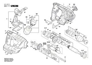 BOSCH Zwischenflansch | Ersatzteile f�r GBH 18 V-LI, GBH 14,4 V-LI - 16170006CX