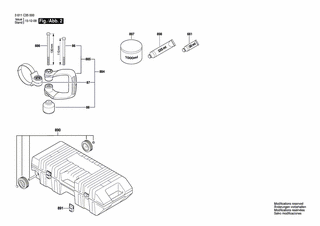 BOSCH Verschluss | Ersatzteile für GSH 16-28, GSH 16-30 - 1617000715
