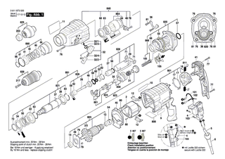 BOSCH Werkzeugaufnahme | Ersatzteile für GBH 2-26 DFR, GBH 2600 - 1617000895