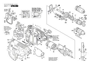 BOSCH Lagerbuchse | Ersatzteile f�r PBH 160, PBH 160 R - 1617000975