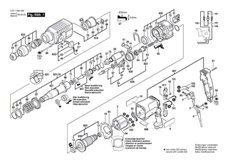 BOSCH Zwischenflansch | Ersatzteile f�r PBH 240 RE, PBH 220 RE - 1617000981