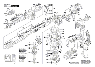 BOSCH Griffh�lse | Ersatzteile f�r GBH 2-26 DFR, GBH 2600 - 1617000V41