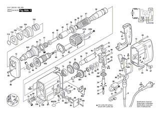 BOSCH Kohleb�rstensatz | Ersatzteile f�r UBH 6/35 D, UBH 6-35 - 1617014108