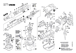 BOSCH Kohleb�rstensatz | Ersatzteile f�r GBH 5-38 D, GBH 5400 - 1617014138