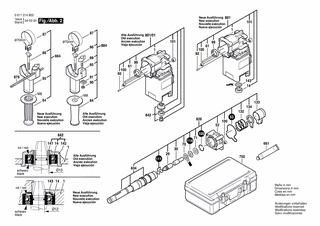 BOSCH Klemmhalter �70 MM | Ersatzteile f�r GBH 5/40 DCE,...