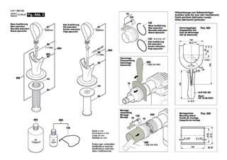 BOSCH Klemmhalter | Ersatzteile f�r GBH 5-38 D, GBH 5400 - 1618040074