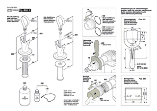 BOSCH Klemmhalter | Ersatzteile f�r GBH 5-38 D, GBH 5400 - 1618040074