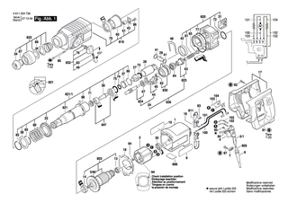 BOSCH Schl�ger | Ersatzteile f�r PBH 240 RE, PBH 220 RE - 1618710057