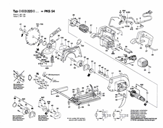 BOSCH Kreissgeblatt | Ersatzteile fr PKS 54 | 2608640597
