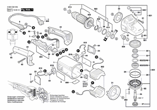 BOSCH Firmenschild PWS 20-230 J | Ersatzteile f�r PWS...
