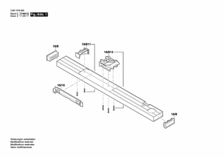 BOSCH Klemmeinheit | Ersatzteile für R 60 - 1618C0032C