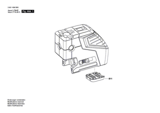BOSCH Geh�usebaugruppe | Ersatzteile f�r GLL 2-80, GLL 3-80P - 1618C01707