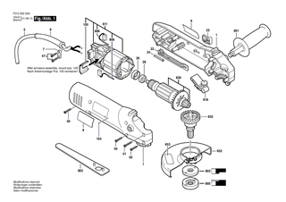 BOSCH Schraube | Ersatzteile f�r GPO 14 CE, GSB 680 PROFI - 1619P00029