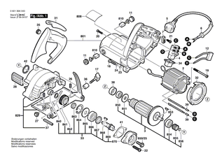 BOSCH Schraube | Ersatzteile f�r GPO 14 CE, GSB 680 PROFI - 1619P00029