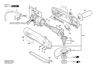 BOSCH Schraube | Ersatzteile f�r GPO 14 CE, GSB 680 PROFI - 1619P00029