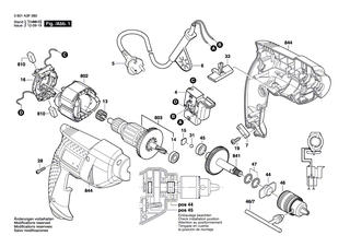 BOSCH Blechschraube | Ersatzteile f�r PBH 2500 RE, PBH 2600 RE - 1619P00219