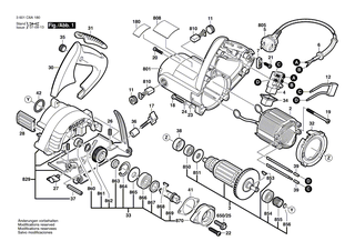 BOSCH Rillenkugellager | Ersatzteile f�r GDB 1600 WE, GSS 230 AE - 1619P00290