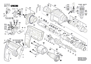 BOSCH Sprengring | Ersatzteile f�r PBH 2500 RE, PBH 2600 RE - 1619P00829