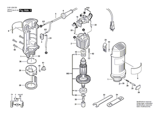 BOSCH Schraube | Ersatzteile f�r GSA 24 VE, GSA 18 VE - 1619P01446