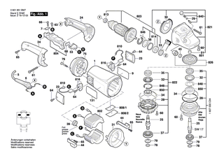 BOSCH Klarsichtdeckel | Ersatzteile f�r GWS 20-230, GWS 21-180 H - 1619P01490